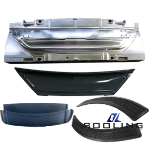 Blow-molded ABS plastic car rear spoiler