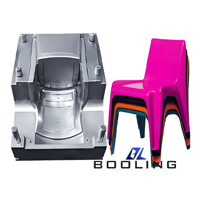 Chair molds and injection molded products