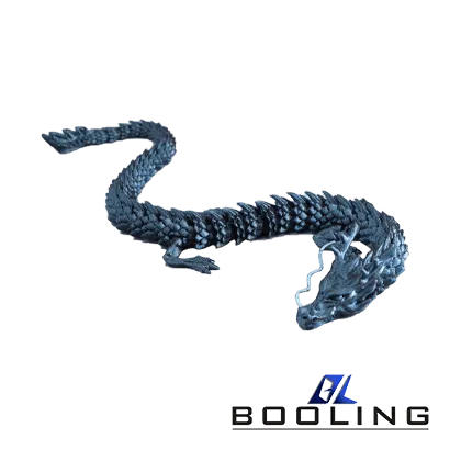 Custom 3D Printing--Metal Dragon Decoration