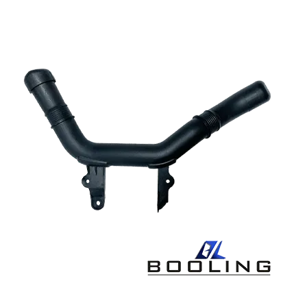Plastic blow molding special-shaped air duct