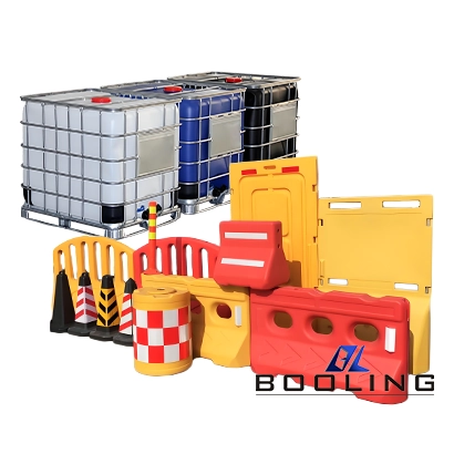 HDPE road barriers and tonne drum blow molding