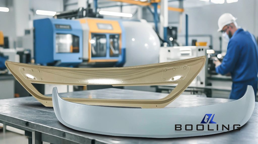 ABS Blow Molding---Booling Precision Blow Molding Car Bumper
