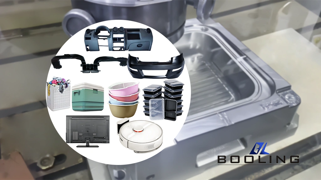 Booling Custom Injection Molding - Products cover automobile, household, logistics, electrical appliances and other industries