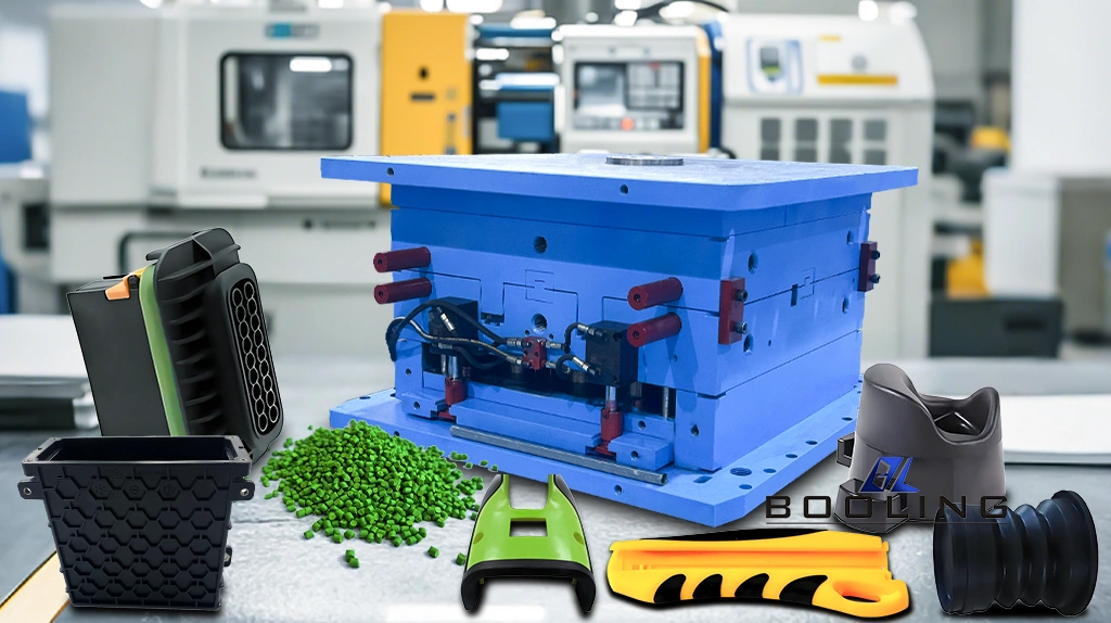 Booling Custom Injection Molding - Products cover automobile, household, logistics, electrical appliances and other industries