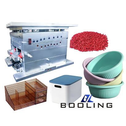 Booling injection molding materials and home products