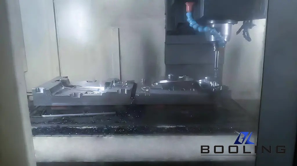 Automotive ABS blow molding mold finishing