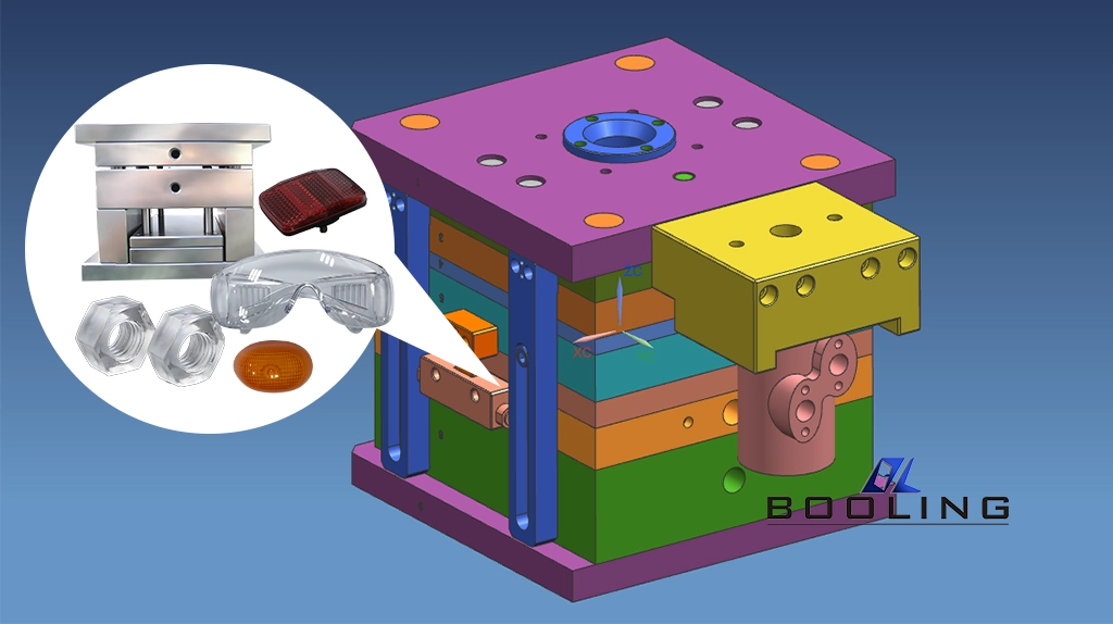 Polycarbonate injection molding mold-high transparency plastic raw material