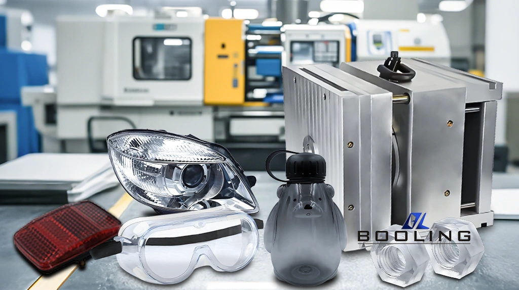 Polycarbonate injection molding mold-high transparency plastic raw material