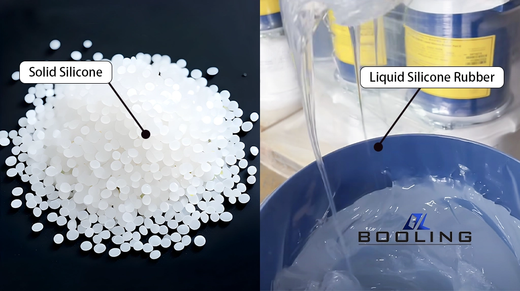 Application of silicone injection molding molds--Raw materials