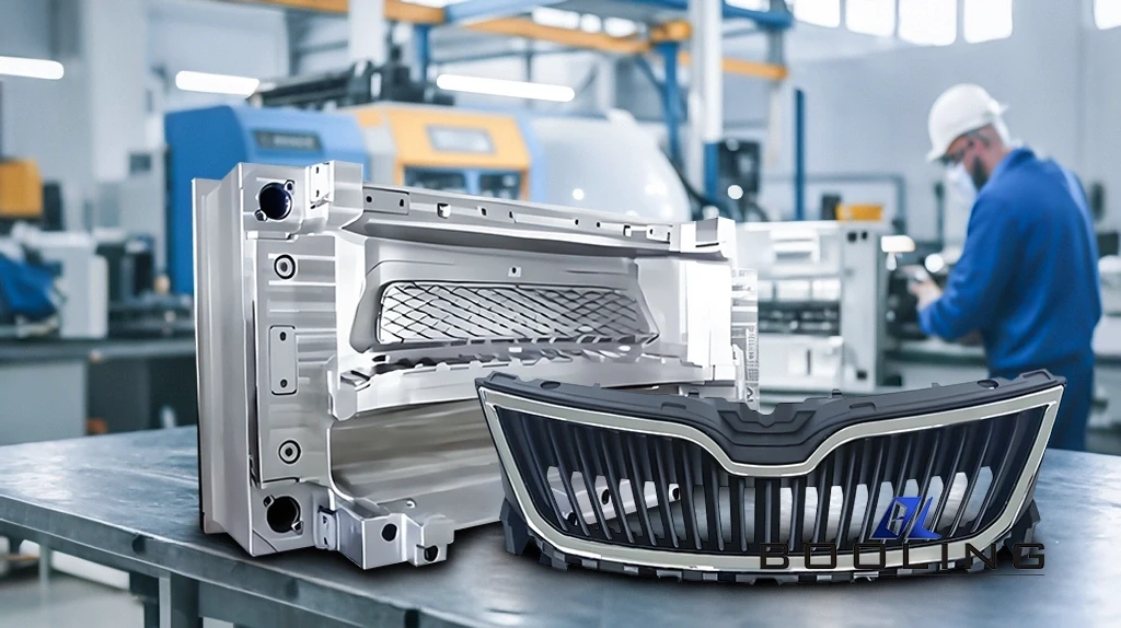 Car Grille Mold Special Design Points