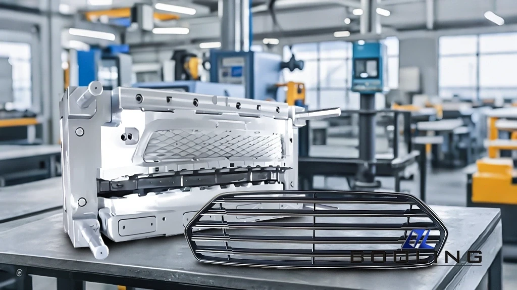Car Grille Mold Special Design Points
