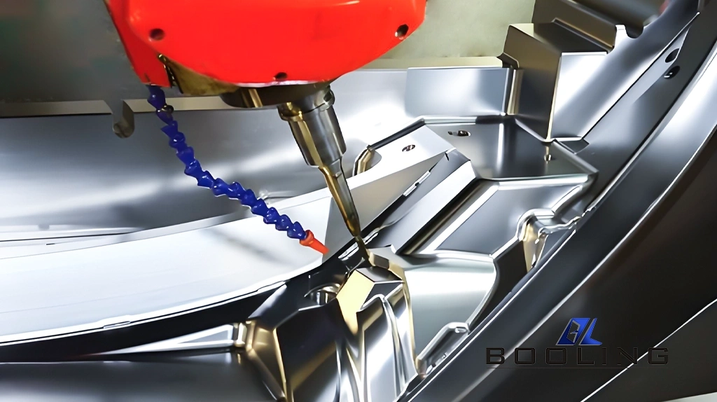 Booling car bumper mold-precision CNC & EDM