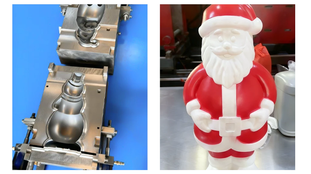 Chrismas decoration blow molds
