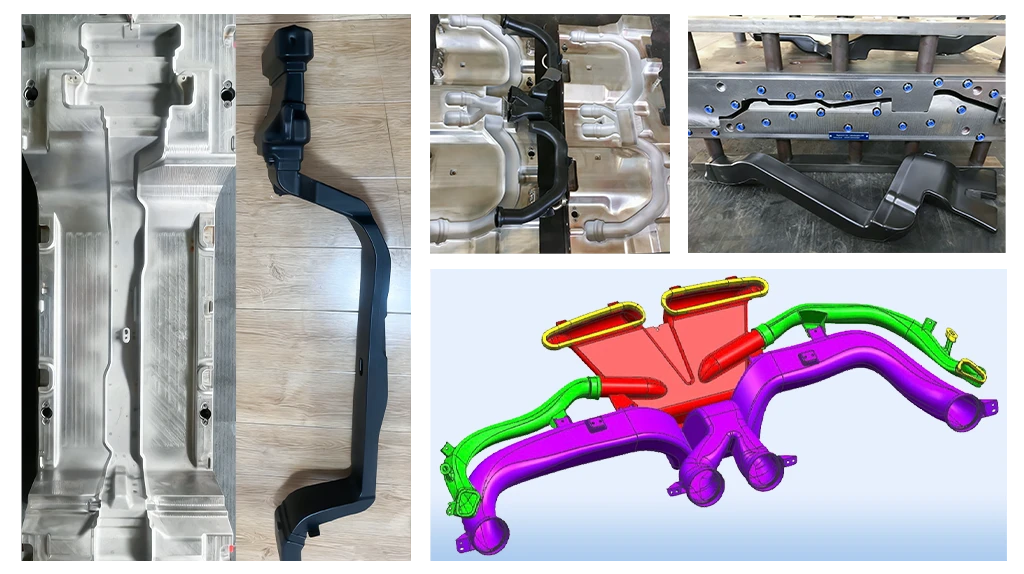 auto air duct blow mold
