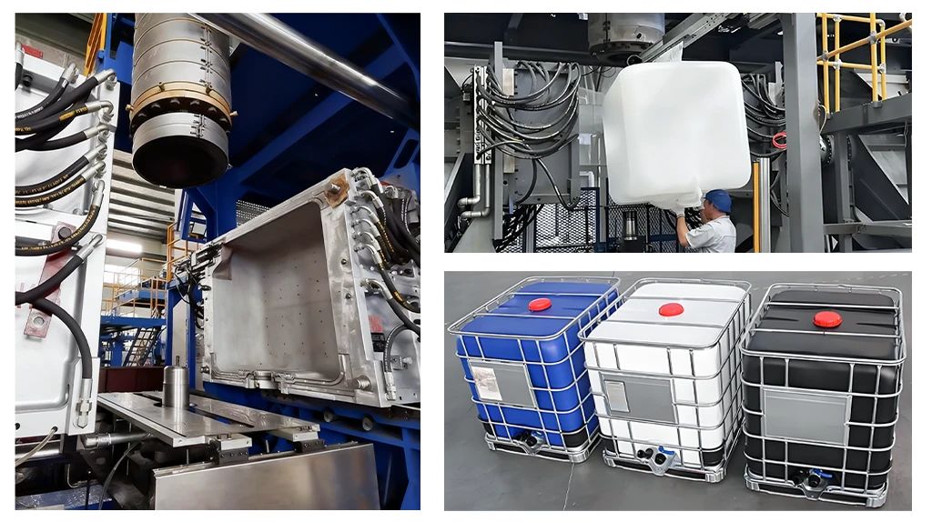 ibc-container blow molds