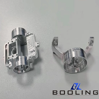 Workpieces processed on drilling machine