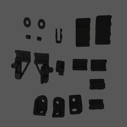 3D printed parts